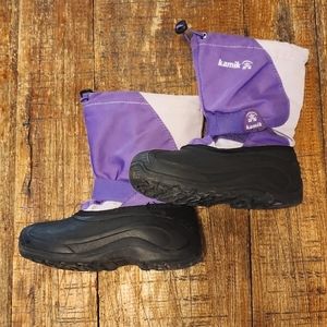 Kamik Snowfox Nylon Waterproof Snow Winter Boots 2